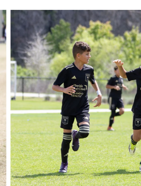 Soccer action photography