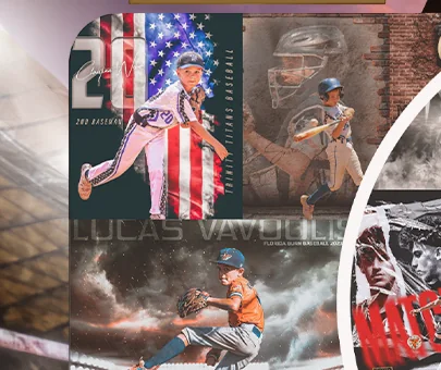 Sports photography portfolio artwork