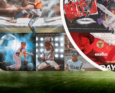 Sample 8 by 10 sports photo print
